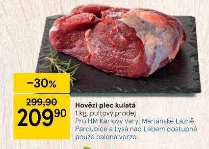 Hovězí plec kulatá