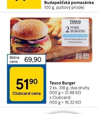 Tesco Burger