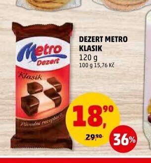 Dezert Metro Klasik