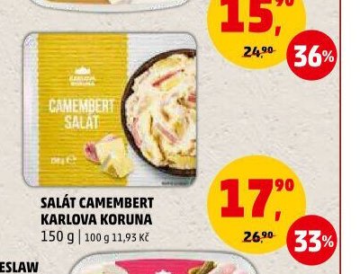 Salát Camembert Karlova Koruna