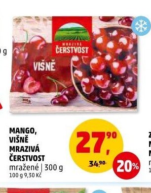 MANGO, VIŠNĚ MRAZIVÁ ČERSTVOST