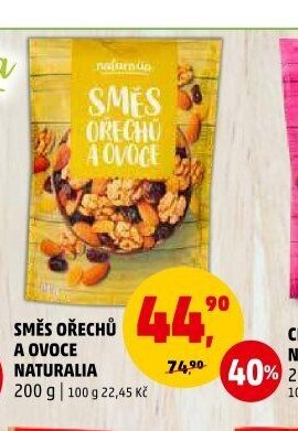 SMĚS OŘECHŮ A OVOCE NATURALIA