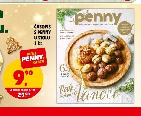 ČASOPIS S PENNY U STOLU