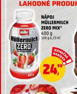 NÁPOJ MÜLLERMILCH ZERO MIX
