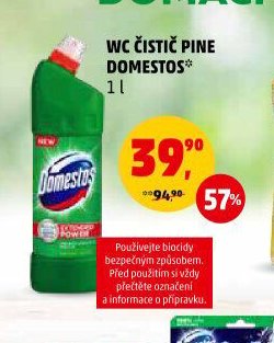 WC ČISTIČ PINE DOMESTOS