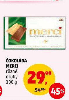 Čokoláda Merci