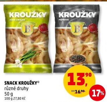 Kroužky Bramborárna Zykmund