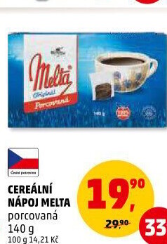 Nápoj obilninový porcovaný Melta Kávoviny