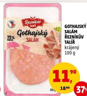 Salám Gothaj Řezníkův talíř