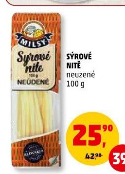 Sýrové nitě Bánovecké Milsy