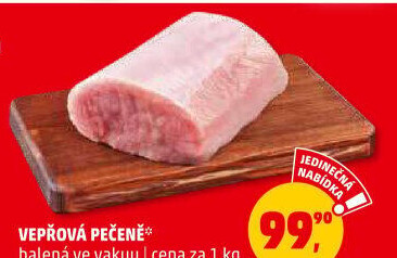 Vepřová pečeně bez kosti