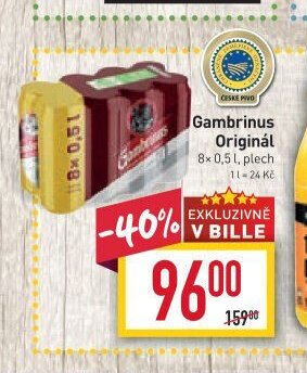 Gambrinus Originál