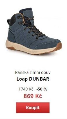 Pánská zimní obuv Loap DUNBAR