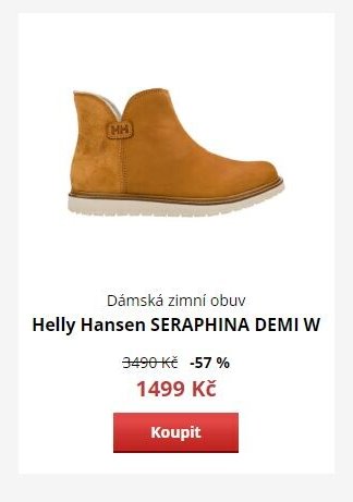 Dámská zimní obuv Helly Hansen SERAPHINA DEMI W