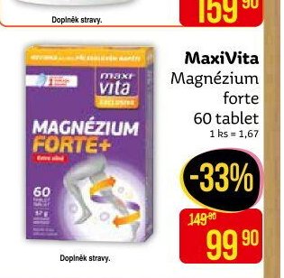 MaxiVita Magnézium forte 60 tablet