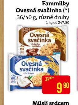 Fammilky Ovesná svačinka 36/40 g