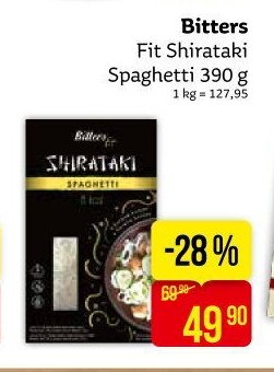 Bitters Fit Shirataki Spaghetti 390 g