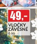 Vločky 6 ks