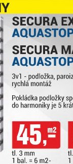 SECURA EXTRA AQUASTOP 3 mm