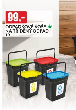 ODPADKOVÉ KOŠE NA TŘÍDĚNÝ ODPAD