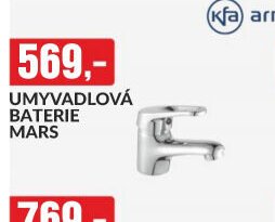 UMYVADLOVÁ BATERIE MARS