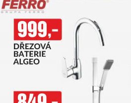 DŘEZOVÁ BATERIE ALGEO