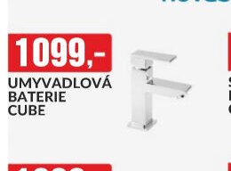 UMYVADLOVÁ BATERIE CUBE