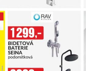 BIDETOVÁ BATERIE SEINA podomítková
