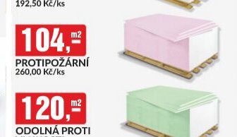 SÁDROKARTONOVÉ DESKY PROTIPOŽÁRNÍ