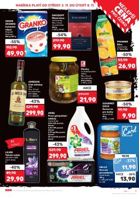 akční leták Kaufland 2.11.2022-8.11.2022