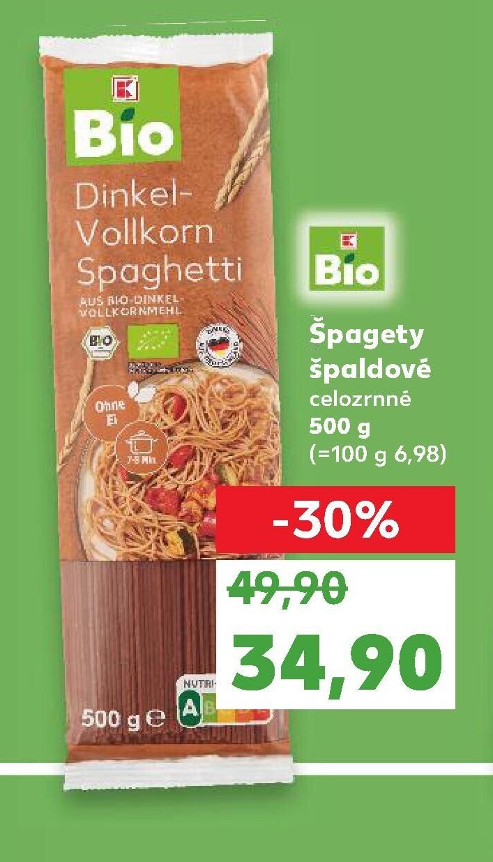 Bio Dinkel-Vollkorn Spaghetti