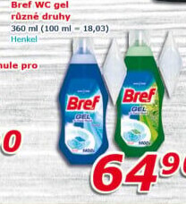 Gel do WC bloku Bref