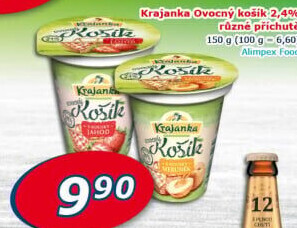 Jogurt ochucený Ovocný košík Krajanka