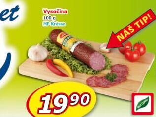 Salám Vysočina Krásno