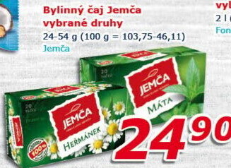 Bylinný čaj Jemča