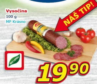 Salám Vysočina Krásno