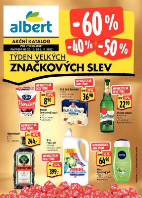 akční leták Albert 26.10.2022-8.11.2022