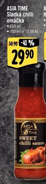 Chilli omáčka Asia Time