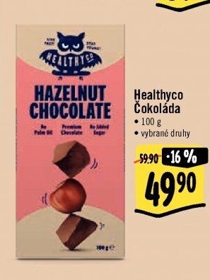 Čokoláda HealthyCo