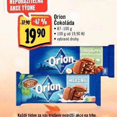 Čokoláda Orion
