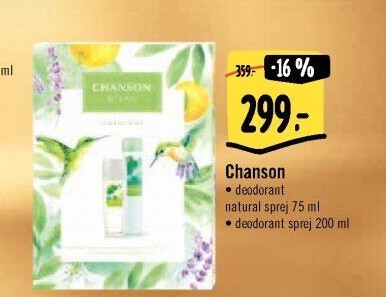 Dárková kazeta dámská Chanson