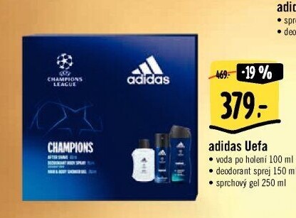 Dárková kazeta pánská UEFA Adidas