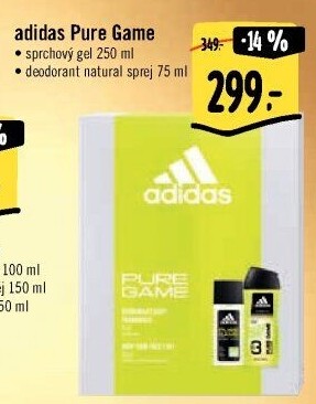 Dárková kazeta Pure Game Adidas