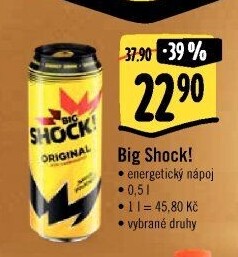 Energetický nápoj Big Shock