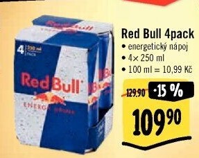 Energetický nápoj Red Bull