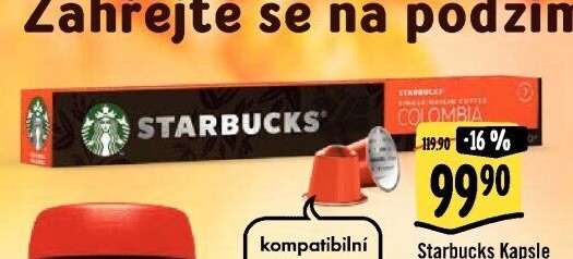 Kapsle Nespresso Starbucks