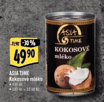 Kokosové mléko Asia Time