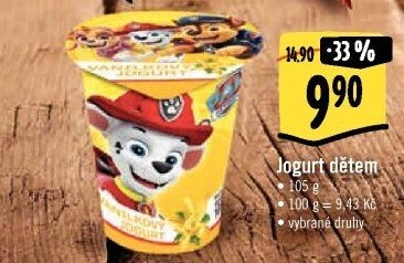 Ochucený jogurt Olma