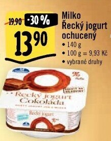Ochucený jogurt řecký 0% Milko