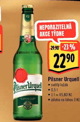 Pivo Pilsner Urquell